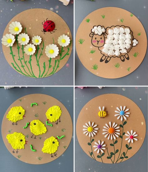 Easy Crafts for Kids to Do at Home | art, craft | Fun Art and Craft Ideas for Kids to Make at Home | By Activities For Kids Care Home Arts And Crafts, Fun Art And Craft, Cute Layers, Bouquet Box, Art And Craft Ideas, Group Crafts, Craft Ideas For Kids, The Sting, Fun Arts And Crafts