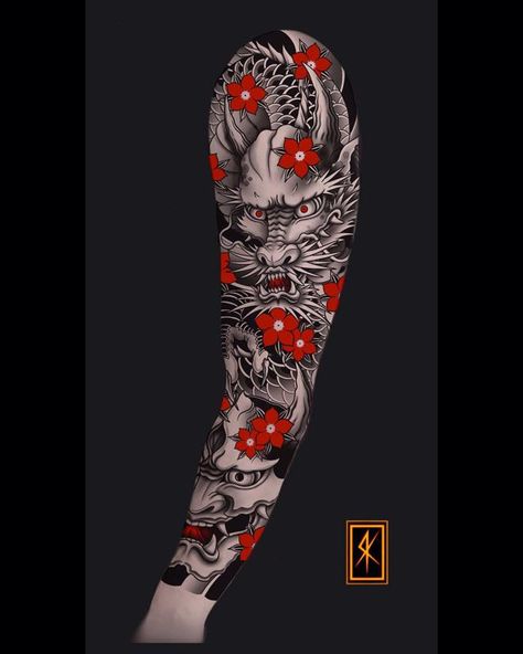 Japanese Dragon Tattoo Meaning 3 Dragon Tattoo Japanese, Japanese Dragon Tattoo Designs, Japanese Dragon Tattoo Meaning, Tato Irezumi, Dragon Hand Tattoo, Traditional Japanese Tattoo Sleeve, Japanese Hand Tattoos, Dragon Head Tattoo, Dragon Tattoo Meaning