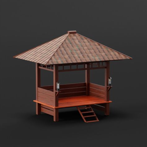 Gazebo version 1 simple 3D models, can be used for game assets, game props, and other 3D project File size: 5.1 MiB Face count: 18.7k #gazebo #3dmodel #blender3D #blenderkit #3Dasset Themes For Mobile, Blender Models, One Point Perspective, Props Art, Game Props, Graphic Design Ads, 3d Modelling, 3d Assets, Blender 3d