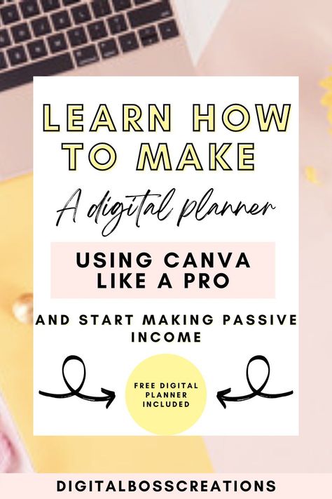 Canva Lookbook, Digital Journal Ideas Canva, Canva To Cricut, How To Sell On Canva, How To Create Journals To Sell, Creating Digital Planner, How To Create In Canva, Making Digital Planner, Make A Planner