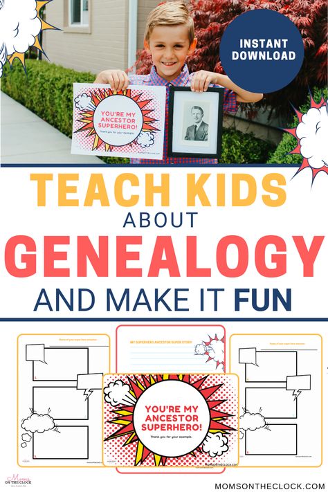 Family History For Primary, Lds Primary Family History Activities, Family Search Activity, Lds Family History Activities, Family History Activities For Kids, Genealogy Activities, Family History Printables, Family Tree Activity, Family History Crafts