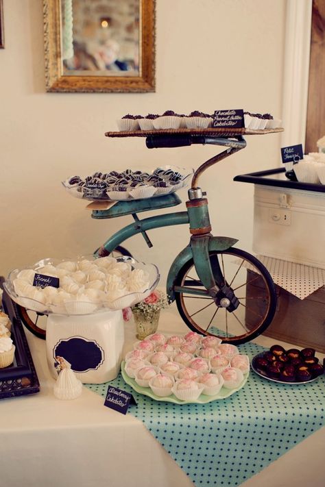 Bicycle Birthday Parties, Bicycle Themed Wedding, Bicycle Birthday, Bicycle Party, Bike Wedding, Bicycle Wedding, Bike Party, Anthropologie Inspired, Baby Bike