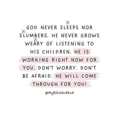 If there’s anything I know about God, I know that He always comes close to those who suffer. He’s never tired of listening to His children. So keep your eyes open for Him. God is working right now! Don’t worry. Don’t be afraid. He is working on your behalf. The Lord is on your side and He knows about all your worries and your suffering, and He is going to provide you with comfort on every side. 👉 The Lord will save you because your prayers have gone before Him. He will turn His ears to your... The Lord Will Provide Quotes, God Is Not In A Hurry You Are, Bible Education, Praying Woman, God Is Working, I Love You Lord, Jesus Our Savior, Keep Your Eyes Open, God Things