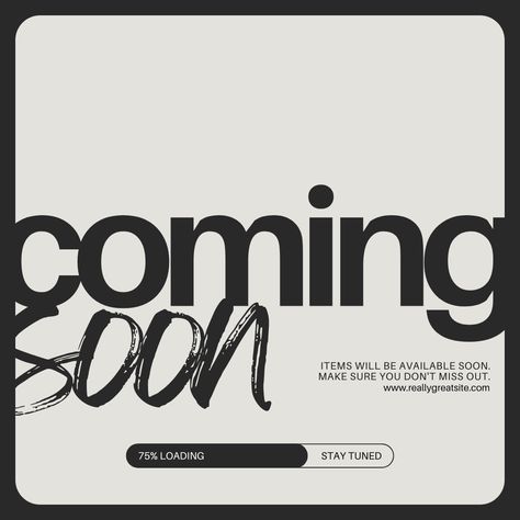 Free editable template Coming Soon Poster Instagram, Coming Soon Instagram Post Design, Coming Soon Design Instagram, Coming Soon Poster, Coming Soon Instagram, Coming Soon Template, First Instagram Post, Website Coming Soon, Social Post