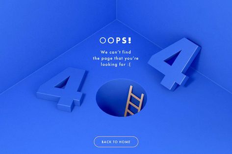 50 Creative Examples of 404 Pages in Web Design 404 Page Design, Design Website Inspiration, 404 Pages, Web Design Packages, Ui Design Website, Modern Web Design, Blog Layout, Portfolio Web Design, Web Design Tips