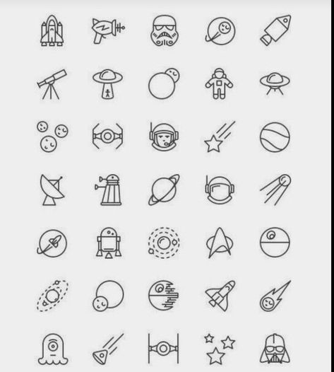 Spiritual Tattoo, Space Doodles, Sketch Note, Stick N Poke, Stick N Poke Tattoo, Doodle Tattoo, Star Wars Tattoo, Poke Tattoo, Small Drawings