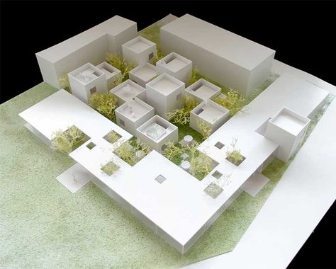 Architectural Model, Arch Model, Childcare Center, Architecture Design Concept, Kumamoto, Social Housing, Child Care, School Architecture, Urban Planning