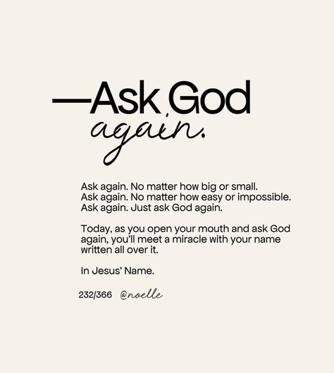 Kristine Noelle Aznar | #withlovenoelle | Instagram God's Miracles Quotes, Godly Living, Bible Journal Notes, Ask God, Gods Girl, Healing Scripture, Journal Notes, God's Love Quotes, Prayer Life