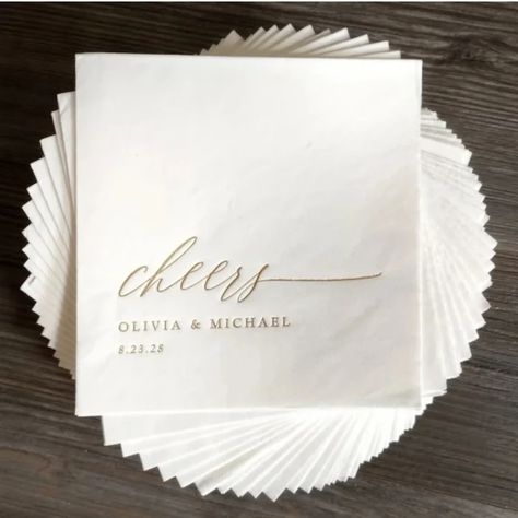 Just found this amazing item on AliExpress. Check it out! $28.98 | 50Pcs Personalized Wedding Cocktail Napkins- Engagement Rehearsal Dinner,Party Monogram Beverage Gold Foil Birthday Napkins Rehearsal Dinner Party, Wedding Cocktail Hour, Text Wedding, Personalized Wedding Napkins, Wedding Cocktail Napkins, Wedding Napkins Personalized, Bride Shower, Birthday Napkins, Gold Foil Wedding