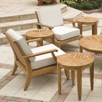 Laguna Teak Outdoor Lounge Collection - Westminster Teak Furniture Cheap Outdoor Furniture, Teak Wood Side Table, Outdoor Furniture Chairs, White Furniture Living Room, Teak Lounge Chair, Outside Furniture, Teak Outdoor Furniture, Wood Side Table, Best Outdoor Furniture