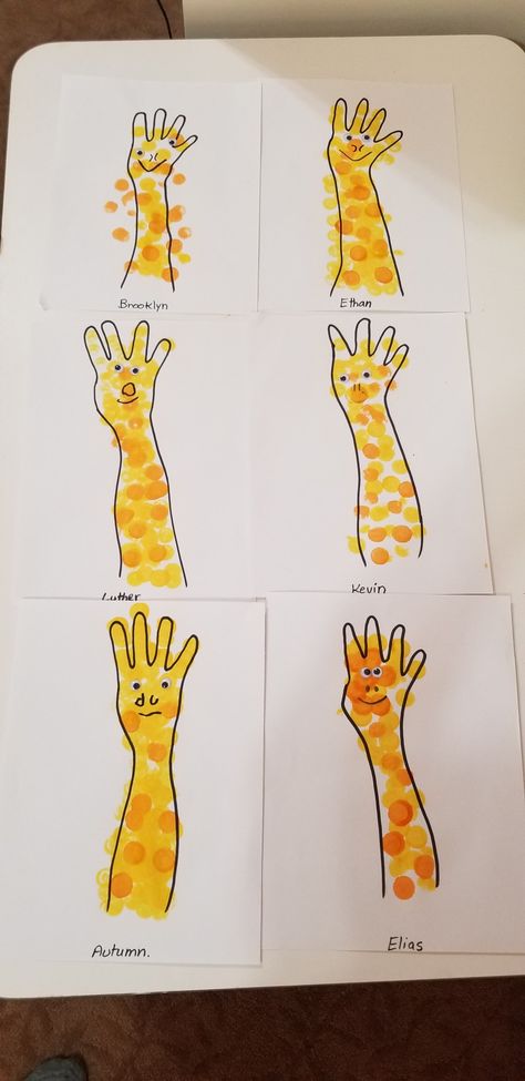 Preschool Giraffe Art, Giraffe Projects For Preschool, Wild Animal Art And Craft For Preschool, Giraffe Art For Preschool, Giraffe Activity Preschool, Preschool Giraffe Craft, Jungle Process Art Preschool, Dancing Activities For Preschoolers, Wild Animal Art Preschool