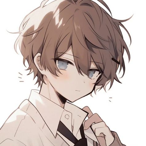 Cute Anime Boy Pfp Soft, Cute Anime Boys Kawaii, Soft Anime Boy, Anime Child Boy, Cute Anime Boy Pfp, Brown Hair Anime Boy, Brown Hair Anime, Cute Character Design, Child Oc