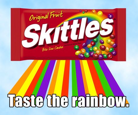 ... far a 42(Rainbow Angle)Address, a Rainbow on Japanese Cover, now the Skittles Lady "taste the Rainbow" opening a Starg8 to the Otherside. Description from liveinchapelperilous.blogspot.com. I searched for this on bing.com/images Product Slogans, Lucky Charms Cereal, Primary Songs, Primary Singing Time, Primary Music, Instant Win Games, Yellow Balloons, Rainbow Candy, Singing Time