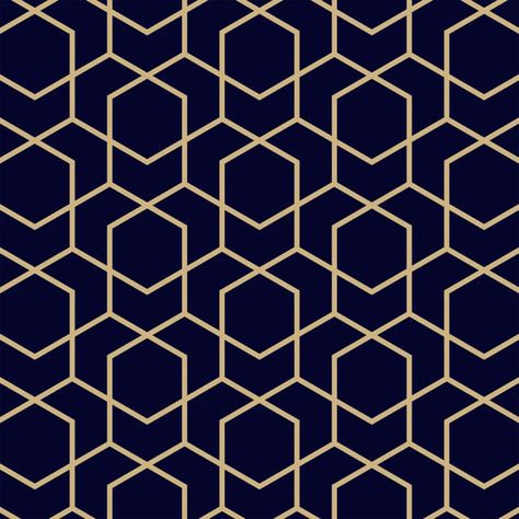 Create a luxurious sanctuary with our Navy and Gold Hexagon wallpaper. This design would make the coziest, hotel-esque bedroom with the addition of a crisp white duvet. We think the dark navy and camel color gold would also look stunning in an office, den, or bathroom. Hexagon Wallpaper, Office Den, Door Glass Design, Bold Wallpaper, White Duvet, Blue Texture, Hexagon Pattern, Project Photo, Shopify Theme