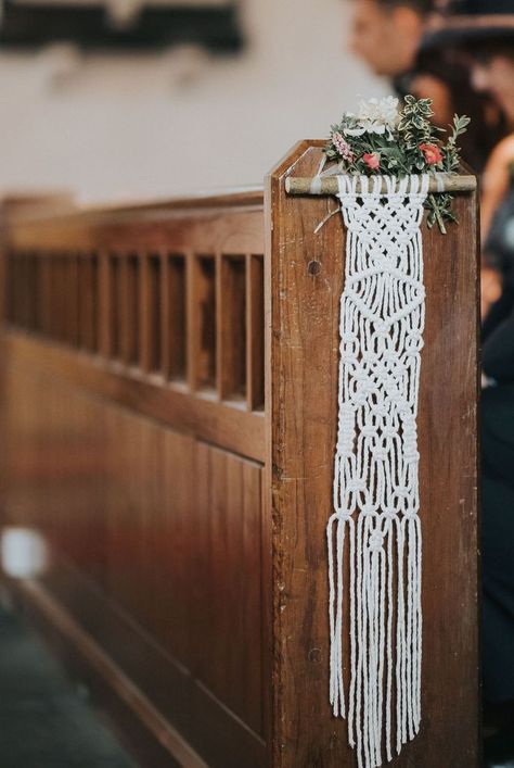 Macrame Wedding Decor, Macrame Wedding Backdrop, Pew Ends, Macrame Wedding, Aisle Decor, Macrame Decor, Ceremony Backdrop, Macrame Ideas, Wedding Boho