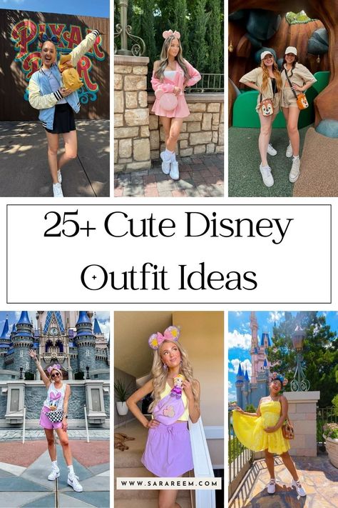 Looking for inspiration for Disney outfits that stand out? From Disneyland to Disney World, these outfit ideas will make sure you're cute, casual, and chic, making your vacation even more memorable. Planning a trip to Disneyland or Disney World in 2024? One of the most exciting parts of preparing for your magical vacation is deciding what to wear. Disney outfits are all about combining cute, casual, and chic styles that not only look great but also keep you comfortable throughout your adventure. Outfits For Magic Kingdom, Disney World Costume Ideas, Disneybound Women, Bounding Disney, Disney Bounding Stitch, Disneyland Outfits Women Summer, Pixar Disney Outfits, Disney Shein Outfits, Bo Peep Inspired Outfit