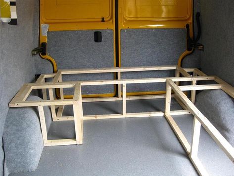 T4 Camper Interior Ideas, Vw Kampeerwagens, Camper Van Build, Vw Transporter Camper, Transporter Van, Diy Van Conversions, T4 Camper, Kombi Motorhome, Camper Beds