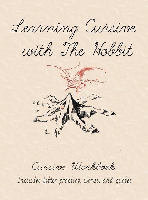 Charlotte Mason Copywork, Hobbit Handwriting, Homeschool Book Report, Charlotte Mason Quotes, Homeschool Workbooks, Homeschool Handwriting, Script Practice, Notebooking Homeschool, Write Cursive