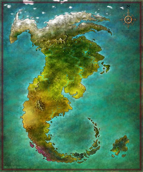 Dragon Continent digital map 3500x4200 Fantasy City Map, Fantasy Map Making, World Map Design, Dnd World Map, Imaginary Maps, Fantasy World Map, Fantasy Concept, Rpg Map, Fantasy Island