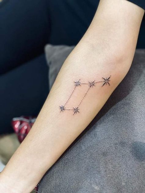 Lyra Tattoo, Lyra Constellation Tattoo, Lyra Constellation, Aurora Tattoo, Star Constellation Tattoo, Constellation Tattoos, Family Tattoos, Star Tattoos, Symbolic Tattoos