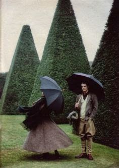 TARA DILLARD: Ralph Lauren Garden ca. 1988 Sacred Twenty Eight, Times Magazine, Under My Umbrella, Umbrellas Parasols, Stormy Weather, Formal Gardens, Time Magazine, Story Inspiration, The Grass