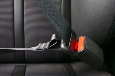 What the Fabric Loop on Your Seatbelt is Actually For Plywood Storage, Home Safety Tips, Metal Coat Hangers, Highway Traffic, Vehicle Tracking, Traffic Safety, Weird Cars, Family Handyman, Seat Design