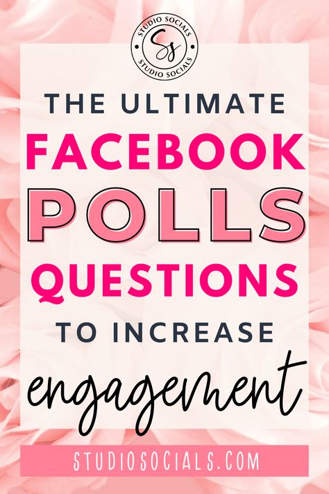 Use Facebook polls questions or Facebook questions posts to increase your engagement. We have an awesome list of questions for Facebook engaging and questions to ask on social media to help get the conversation started. Facebook Group Conversation Starters, Get To Know Me Social Media Post, Fun Polls For Facebook, Post For Facebook Interactive, Audience Engagement Posts, Rep Games For Facebook, Fb Engagement Posts Funny, Page Engagement Posts, Participation Posts Social Media