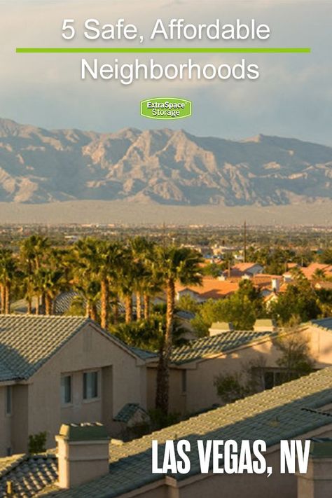 As residents of Las Vegas can tell you, there’s more to living in Sin City than The Strip. In fact, there are more than 300 neighborhoods where residents can find great schools, a variety of unique homes, and plenty of activities away from tourist traps. If you’re moving to Las Vegas, check out these five safe, affordable neighborhoods! Vegas Living, Las Vegas Living, Las Vegas Tips, Nevada Homes, Las Vegas Airport, Moving To Las Vegas, Extra Space Storage, Las Vegas Homes, Las Vegas Blvd