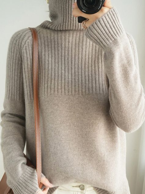 Roll neck sweater