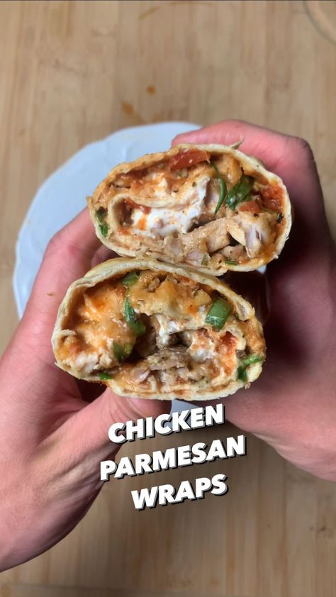 Chicken Parmesan Wraps, Air Fry Chicken, Myfitnesspal Recipes, Healthy Food Habits, Easy Healthy Meal Prep, Macro Meals, Boneless Skinless Chicken Thighs, Skinless Chicken Thighs, Chicken Parmesan