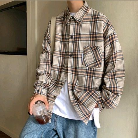 Mens Flannel Shirt, Mens Flannel, Long Sleeve Flannel, Casual Weekend, Those Days, Urban Wear, Go Out, Out Of Style, Flannel Shirt