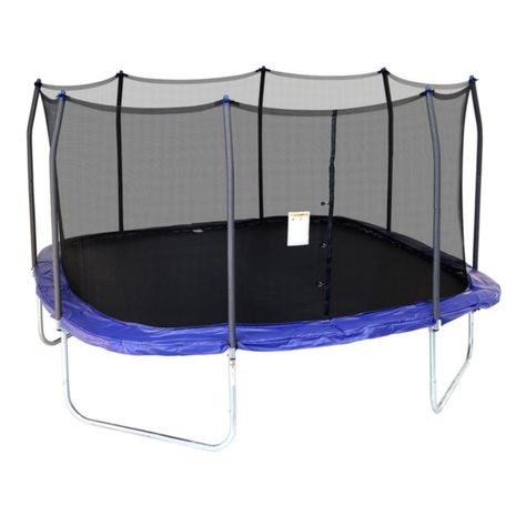 Outdoor Trampoline, Best Trampoline, Kids Trampoline, Sams Club, Trampolines, Blue Springs, Outdoor Play, Square Design, Outdoor Bed