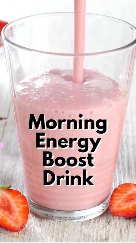 Energy Smoothie Recipes, Energy Boosting Smoothies, Boost Drink, Morning Energy, Weight Drinks, Slimmer Waist, Toned Physique, Energy Smoothies, Fat Burning Juice