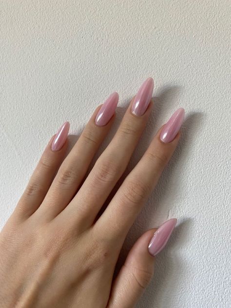 Her Nails, Pearl Nails, Soft Nails, Blue Nail, Pink Nail, Elegant Nails, Minimalist Nails, Dream Nails, Funky Nails