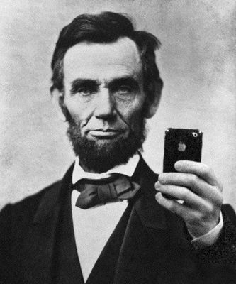 Even Lincoln FB'ed... Zombie Monkey, Abe Lincoln, A Dragon, The Doors, Monkeys, The United States, Funny Stuff, Lincoln, Zombie