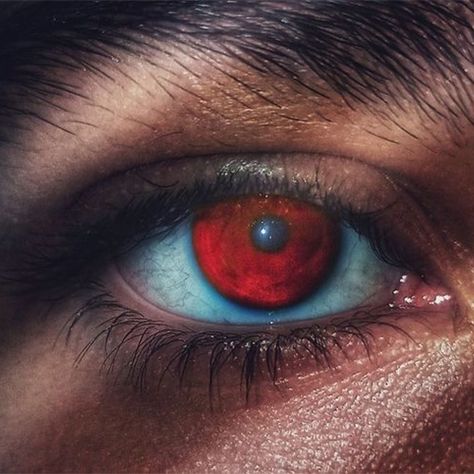 A male model with dark red eyes. Cregan Stark, Vampire Eyes, Iris Eye, The Boogeyman, Male Eyes, Black Person, Aesthetic Eyes, Fantasy Aesthetic, + Core + Aesthetic