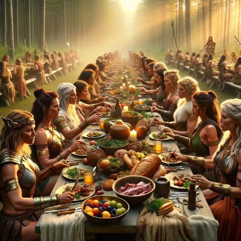 A mighty feast with the tribe. #valkyrieandnymph #fantasy #fantasyart #fantasybooks #fantasyai #aifantasyart #aiart #aiartwork #aiartcommunity #ai #digitaldrawing #digitalartist #digitalpainting #digitalillustration #digitalcreator Fantasy Culture Art, Festival Fantasy Art, Fantasy Group Art, Fantasy Festival Art, Village Festival Fantasy Art, Fantasy Festival, Tribe Fantasy Art, Flamingo Vector, Fantasy Furniture