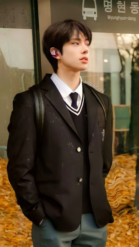 Back To School Outfits Highschool Senior, Korean Uniform School, Private School Uniforms, Back To School Outfits Highschool, Outfits Highschool, Boys School Outfits, School Outfits Highschool, Boy Uniform, School Uniform Fashion