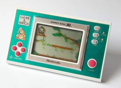 Nintendo Game and Watch Game And Watch, Donkey Kong Junior, White Video, Game Watch, Good Old Times, Game & Watch, Retro Videos, Nintendo Game, Retro Video Games