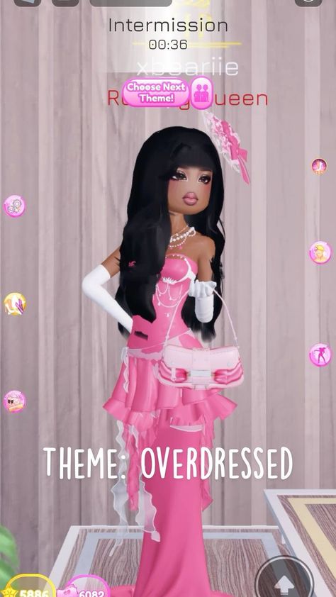 Discover Pinterest's best ideas and inspiration for Overdressed dress to impress outfit. Get inspired and try out new things. Overdress Dti Outfits, Overdressed Dti Outfit, Dti Theme Overdressed, Dress To Impress Overdressed Theme, Dress To Impress Pink Theme, Dress To Impress Overdressed, Overdressed Outfits, Pink Dress To Impress, Silent Language