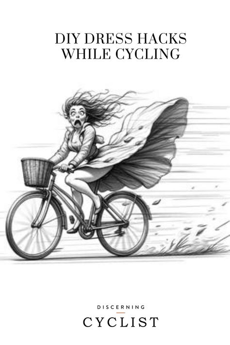 You may be on your way to work, a night out, or just to hang out with friends on a sunny afternoon. Whatever the occasion, if you want to wear a dress or a skirt, there’s no reason for this to stop you from hopping on your bike. It can be perfectly practical to cycle in a dress – either through choice, or necessity. Explore 8 Vital Tips How To Cycle in Dress. Bike Riding Outfit Fall, Cycling To Work, Cute Bike Riding Outfits, Biking Outfits, Bike Riding Outfit, Riding Dress, Bike Dress, Bike Skirt, Bike Illustration