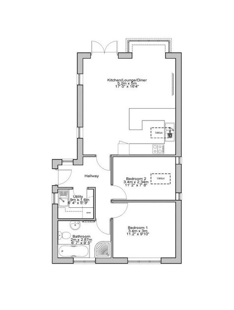 Granny Annexe Ideas Uk, Annexe Ideas Layout, Granny Annexe Ideas, Annexe Ideas, Annex Ideas, Camp Cottage, Floor Plan Ideas, Granny Annexe, Bedroom Furniture Uk