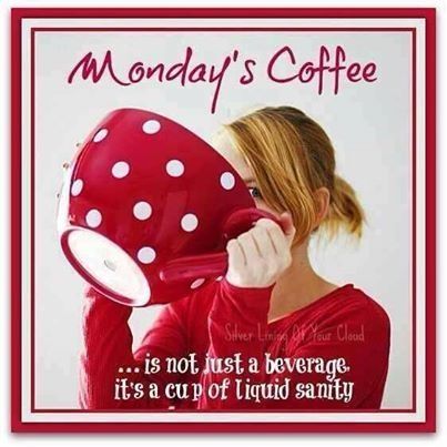 Now THAT, is my kinda coffee cup! Oh... and my kinda woman. Sorry, didn't notice at first! ;) LOL I Love Coffe, Monday Coffee, Red Polka Dot, Coffee Love, Coffee Quotes, Coffee Humor, Coffee Addict, Coffee Break, Coffee Time