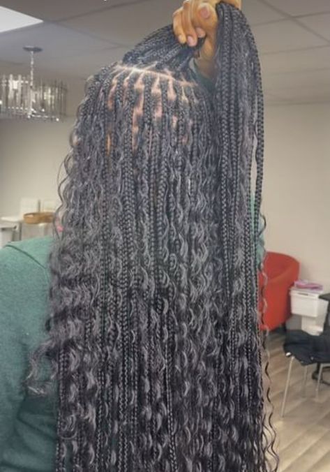 Peak A Boo Goddess Braids, Small Full Boho Knotless Braids, Small Long Boho Knotless Braids, Extra Boho Knotless Braids, Small Long Knotless Braids, Small Boho Braids, Small Boho Knotless, Small Boho Knotless Braids, Boho Knotless Braids