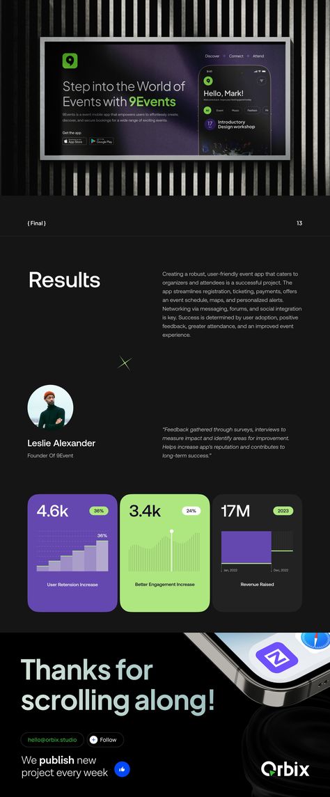 Ux Case Study, Ux Process, Event App, Interactive Web Design, Case Study Template, Ux App Design, Case Study Design, Ux Mobile, Mobile App Design Inspiration