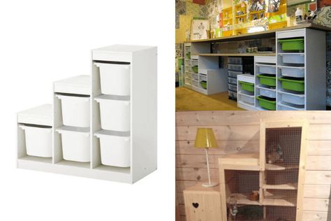 7 ideas to repurpose or hack the TROFAST step unit. Hack the TROFAST beyond toy storage in the kids room. Ikea Storage Steps, Trofast Stairs Hack, Trofast Ikea Kids, Bunk Bed Stairs, Stair Hacks, Ikea Loft Bed, Trofast Ikea, Bed Stairs, Ikea Trofast