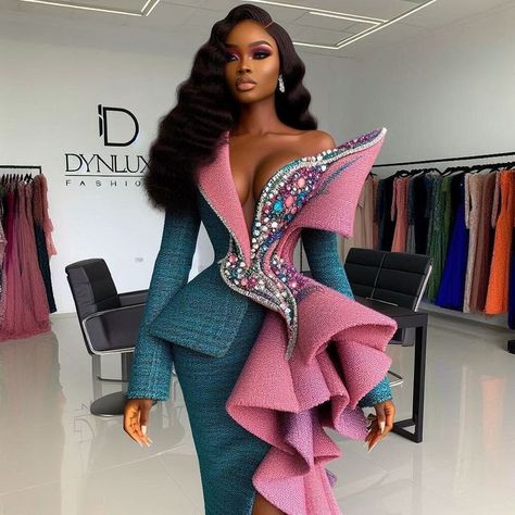 Baddie Business, Beautiful Gown Designs, Stylish Business Outfits, Bridal Nightwear, African Traditional Wear, Creative Clothes, Fairytale Fashion, Stylish Work Attire, Life Help