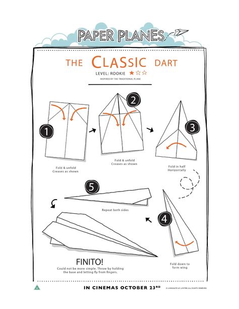 Paper Airplanes Instructions, Paper Airplane Folding, Paper Glider, Airplane Template, Origami Paper Plane, Paper Airplane Template, Origami Plane, Paper Aeroplane, Make A Paper Airplane