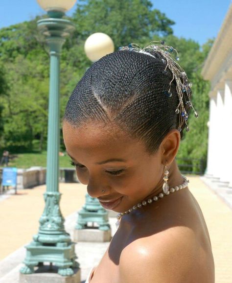 Tiny Weaving Hairstyles All Back, Side Plaits, Hairstyles For The Office, Natural Bridal Hair, Short Haircut Tutorial, Bride Hairstyles Updo, Yakoema Fashion, Latest Braided Hairstyles, Latest Hair Braids