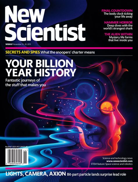 Breakthrough prize billionaire wants scientists to be heroes | New Scientist Science Magazine Design, Scientific Magazine, Scientific American Magazine, Technology Magazine, Magazine Cover Template, Science Magazine, New Scientist, Vision Problems, Weird Science